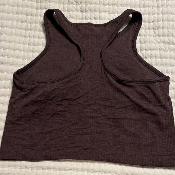 BNNW lululemon ebb to street cropped racer back tank - Picture 1 of 5